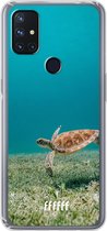 6F hoesje - geschikt voor OnePlus Nord N10 5G -  Transparant TPU Case - Turtle #ffffff