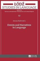 Events and Narratives in Language