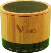 Draagbare Bluetooth Speaker - Draadloos -  Zwart - Bamboo