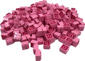 150 Bouwstenen 2x2 | Roze | compatibel met grote merken | SmallBricks