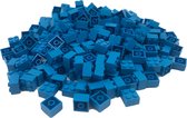 150 Bouwstenen 2x2 | Hemelsblauw | compatibel met grote merken | SmallBricks