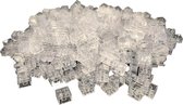 150 Bouwstenen 2x2 | Transparant | compatibel met grote merken | SmallBricks
