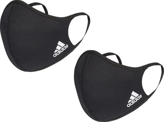 Zwarte mondkapjes adidas new arrivals
