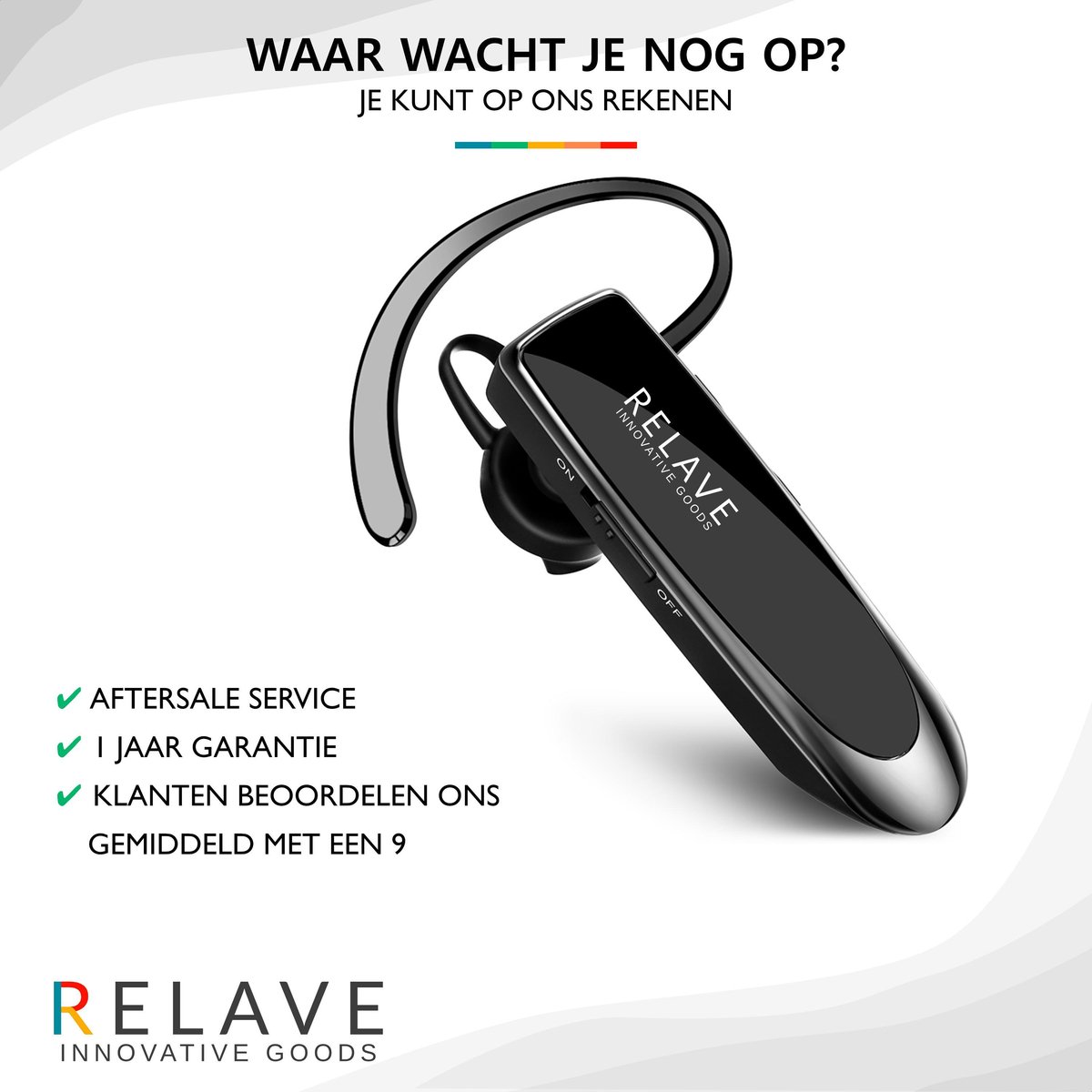 Zakelijke 5.0 Bluetooth headset Relave - Office thumbnail 6