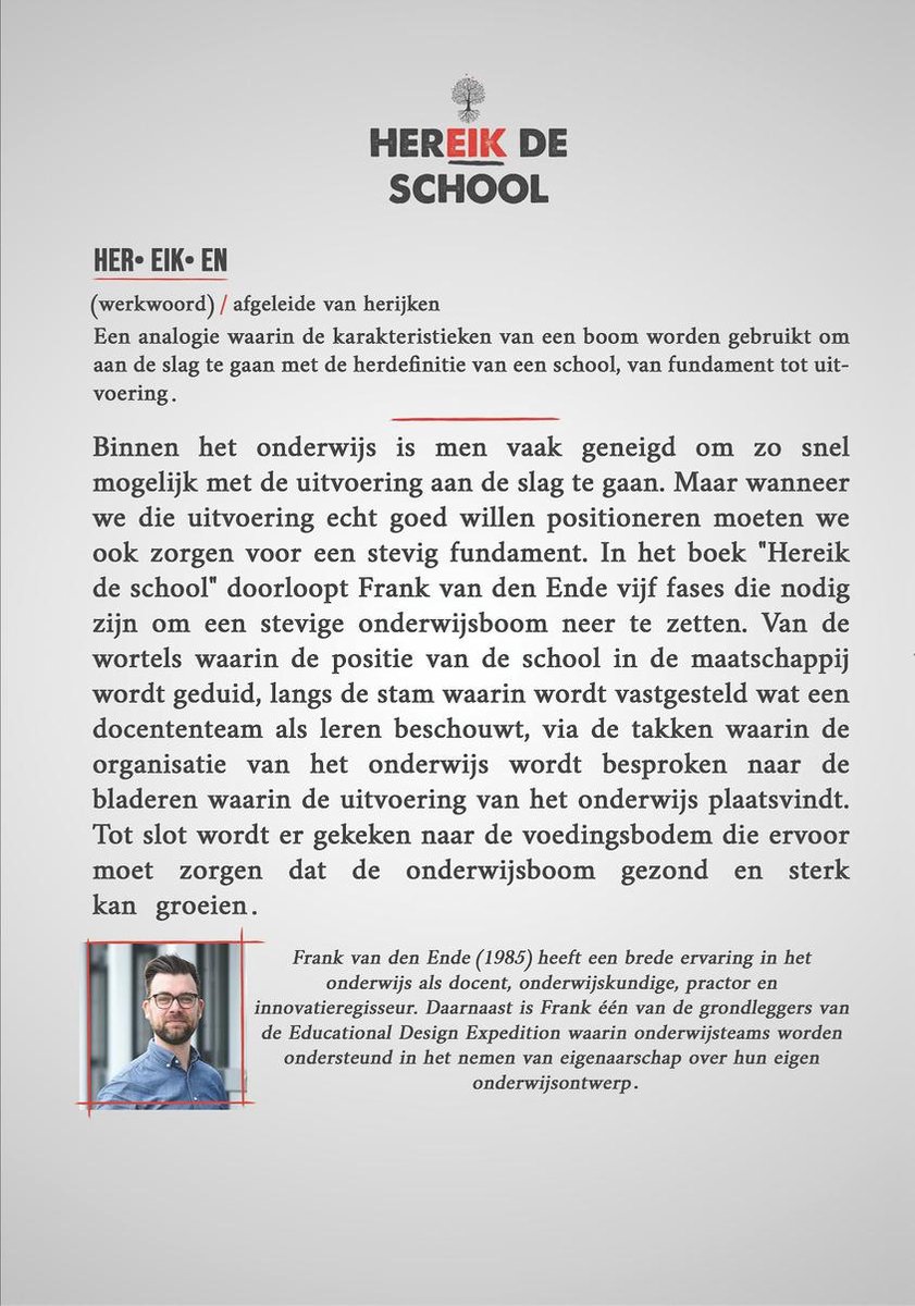 Hereik de school - back cover