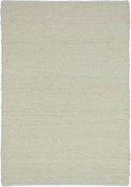 MOMO Rugs - MOMO Rugs Sten White Vloerkleed - 140x200 cm - Rechthoekig - Laagpolig, Structuur Tapijt - Industrieel, Modern, Scandinavisch - Beige, Wit