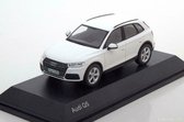 Audi Q5 (Wit) (10 cm) 1/43 Audi Collection Dealer model - Modelauto - Schaalmodel - Model auto - Miniatuurauto - Miniatuur autos