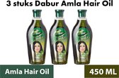 Dabur Amla Huile capillaire | Huile pour cheveux | 450 ml | 3 pièces
