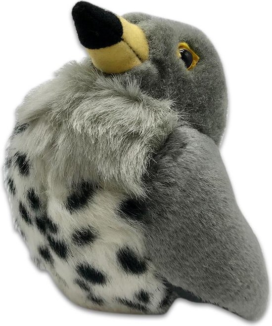 Pluche koekoek vogel knuffel met geluid 13 cm - knuffeldier | bol.com