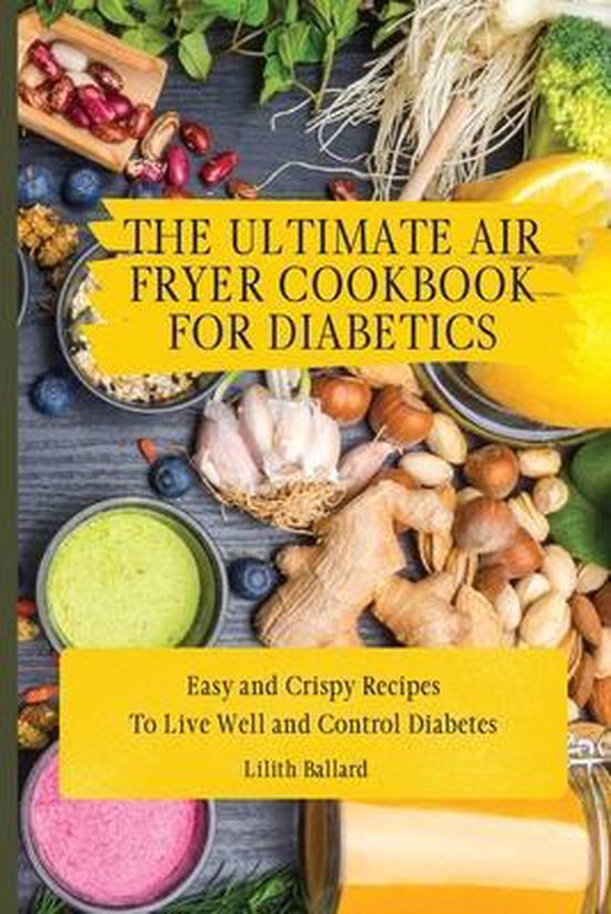 The Ultimate Air Fryer Cookbook for Diabetics - cover