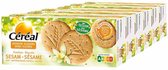 6x Cereal Sesamkoekjes met Vanillesmaak 132 gr