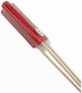 Tuinfakkel - Rustik Lys - Rood - 3 stuks
