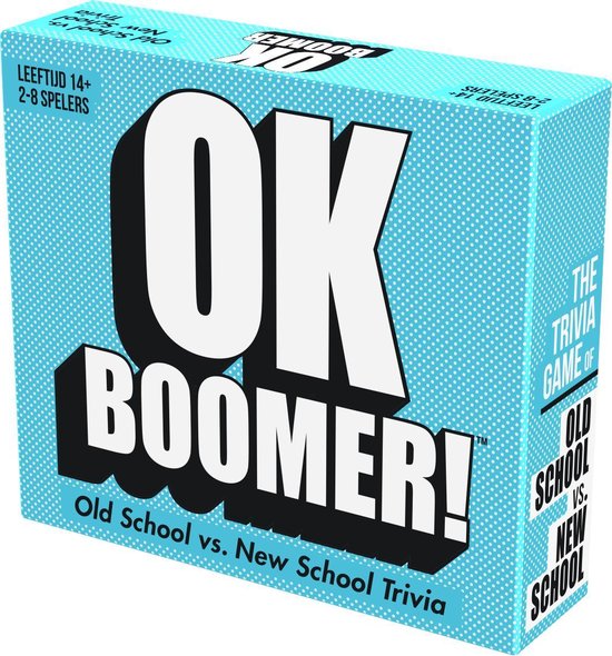 Afbeelding van het spel OK BOOMER - De kennisquiz waarbij de oudere generatie het opneemt tegen de jongere!