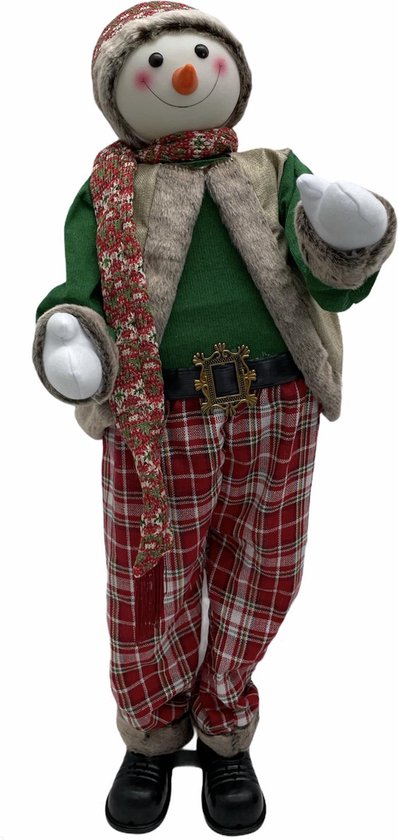 Aceshop Zingende dansende kerstboom, 35,6 cm, kerstspeelgoed met muziek en verlichting, elektrische kerstversiering, pluche speelgoed voor kinderen, cadeau voor thuis, feest