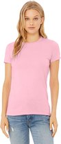3 Pack Vanilla Dames T-shirt rond hals-Maat-XL- (kleuren Zwart- Wit- Roze)