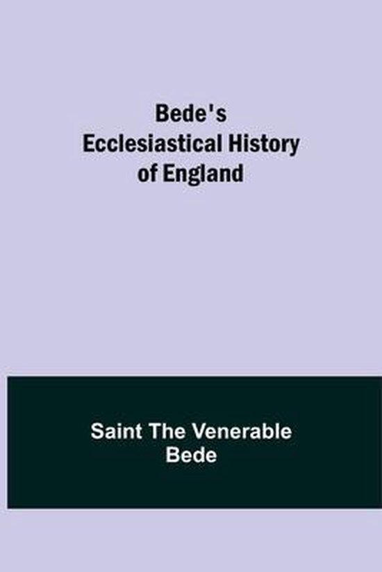 Bede's Ecclesiastical History of England - cover
