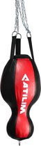 ATILIM FightersGear Droplet bag / bokszak (Black-Red)