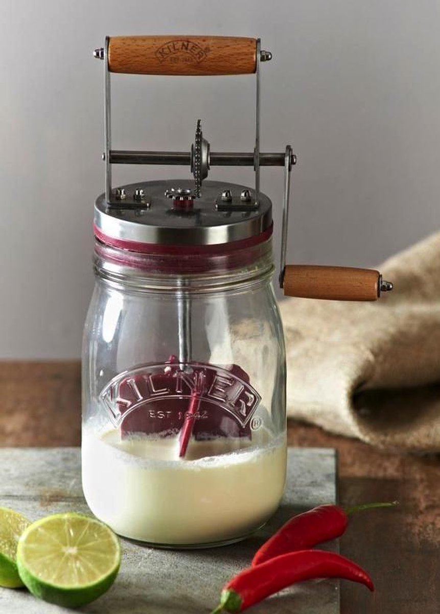 Kilner Baratte à beurre en verre 