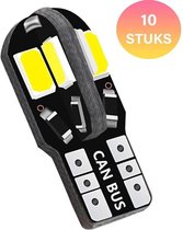 Bee's T10 Led - 10 stuks - Canbus - Foutvrij - Stadslicht - Parkeerlicht - Interieurverlichting - Wit