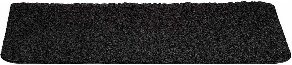 Deurmat Zwart Polyester PVC (40 x 70 cm)