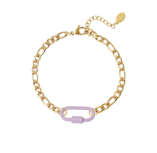 Bracelet Yehwang - Or Violet - Bracelet tendance - Acier inoxydable