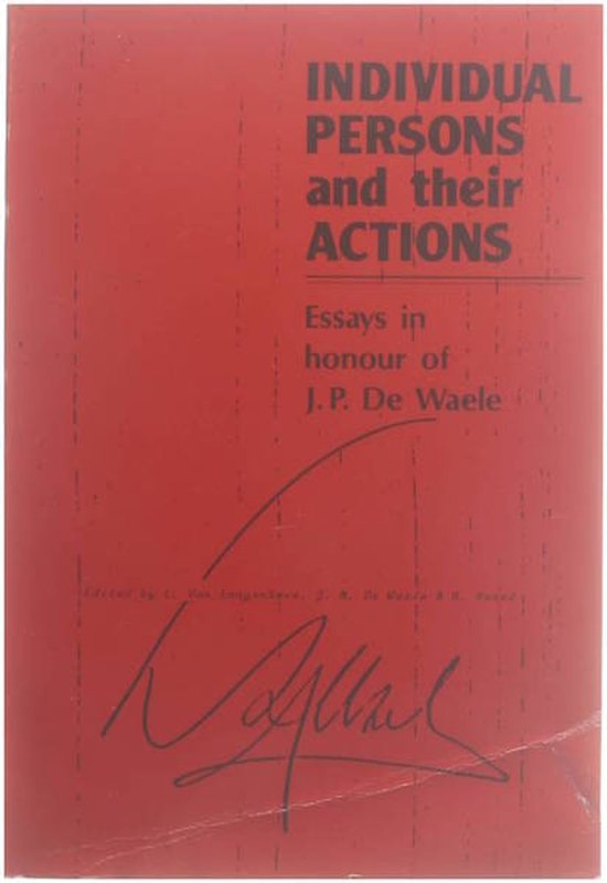Individual persons and their actions - Luk Van Langenhove, J ... - cover