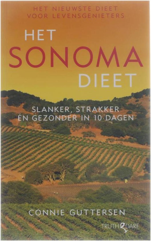 Cover van het boek 'Het Sonoma Dieet' van C. Guttersen