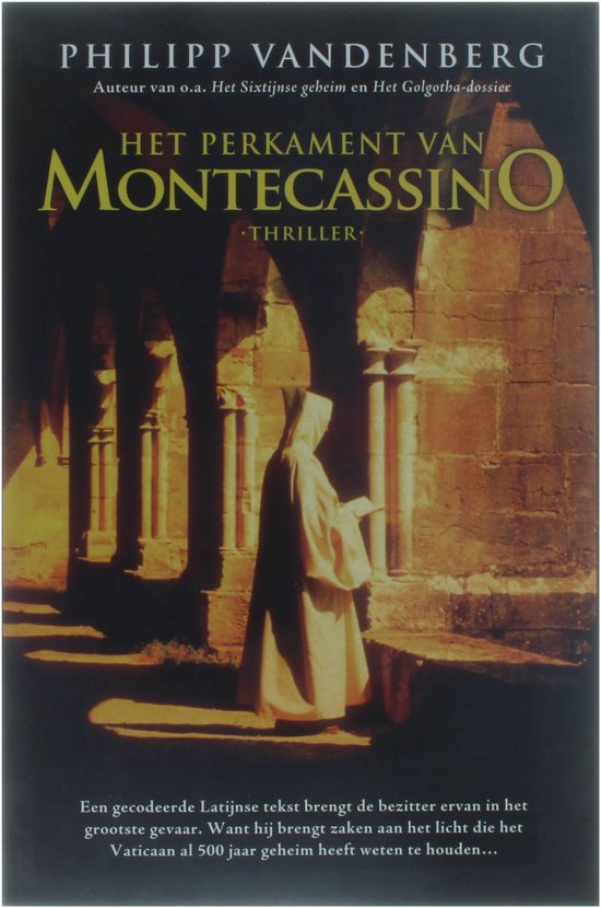 Cover van het boek 'Het perkament van Montecassino' van Philipp Vandenberg