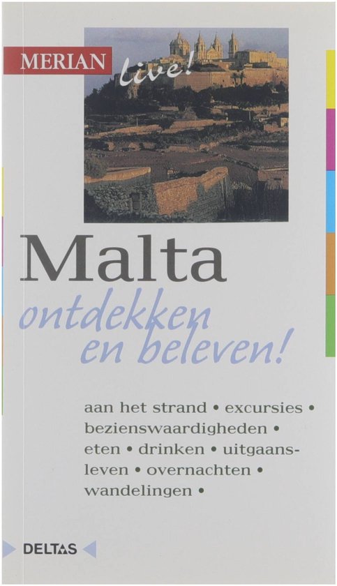 Cover van het boek 'Merian Live / Malta 2007' van K. Botig