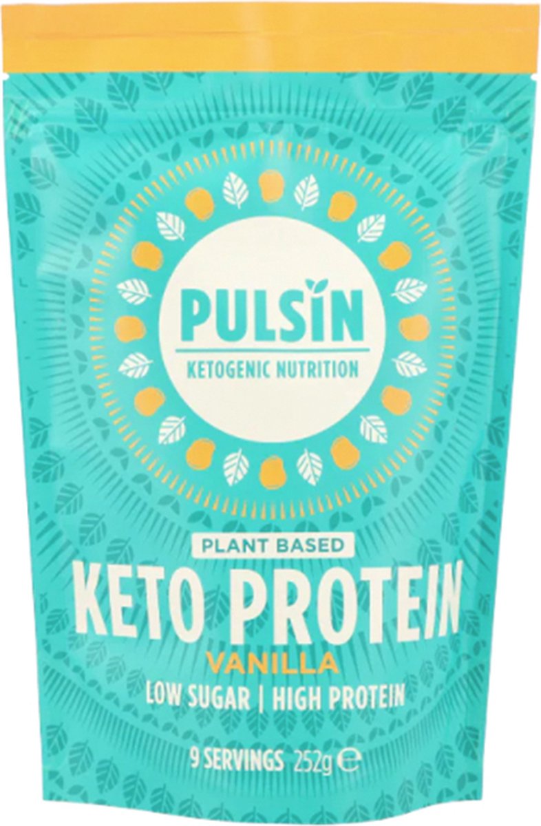 Pulsin | Protein Powder | Vanilla Keto | 1 x 250 gram
