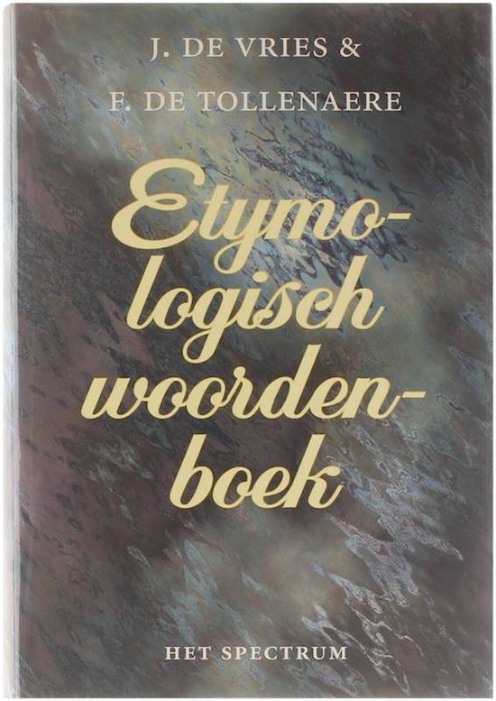 ETYMOLOGISCH WDB (20E HERZIENE DRUK) - cover