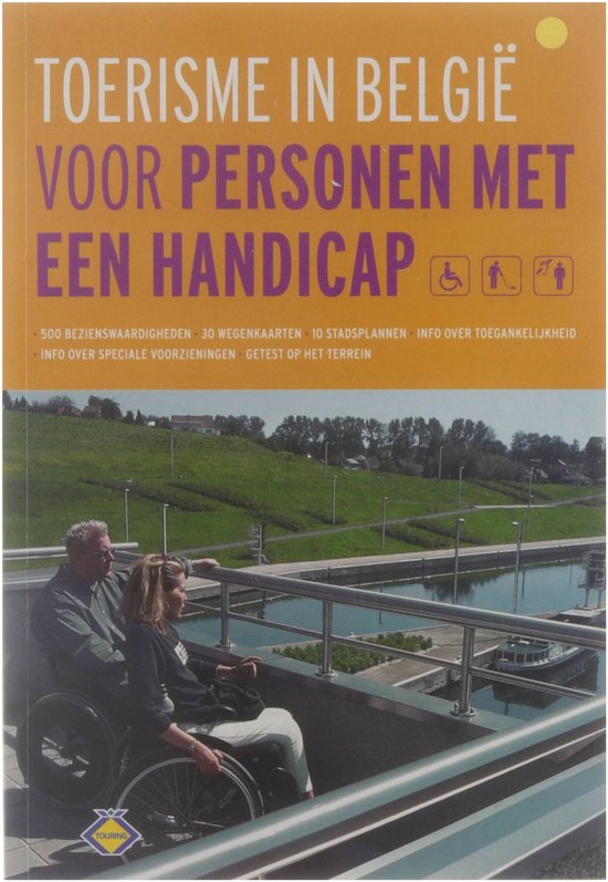 Cover van het boek 'Toerisme in Belgie voor minder mobiele mensen'