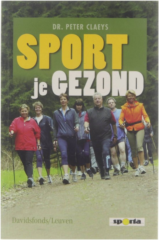 Cover van het boek 'Sport je gezond' van P. Claeys