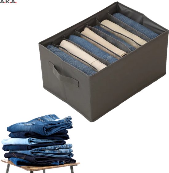 Luxe kleding broeken organizer 1 stuk Jeans lade organizer opbergbox kast...