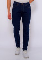 Nette Slim Fit Heren Jeans met Stretch - DC-059 - Blauw