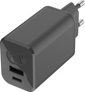 Mini Chargeur USB-C + A GaN // 65W - Gris Storm