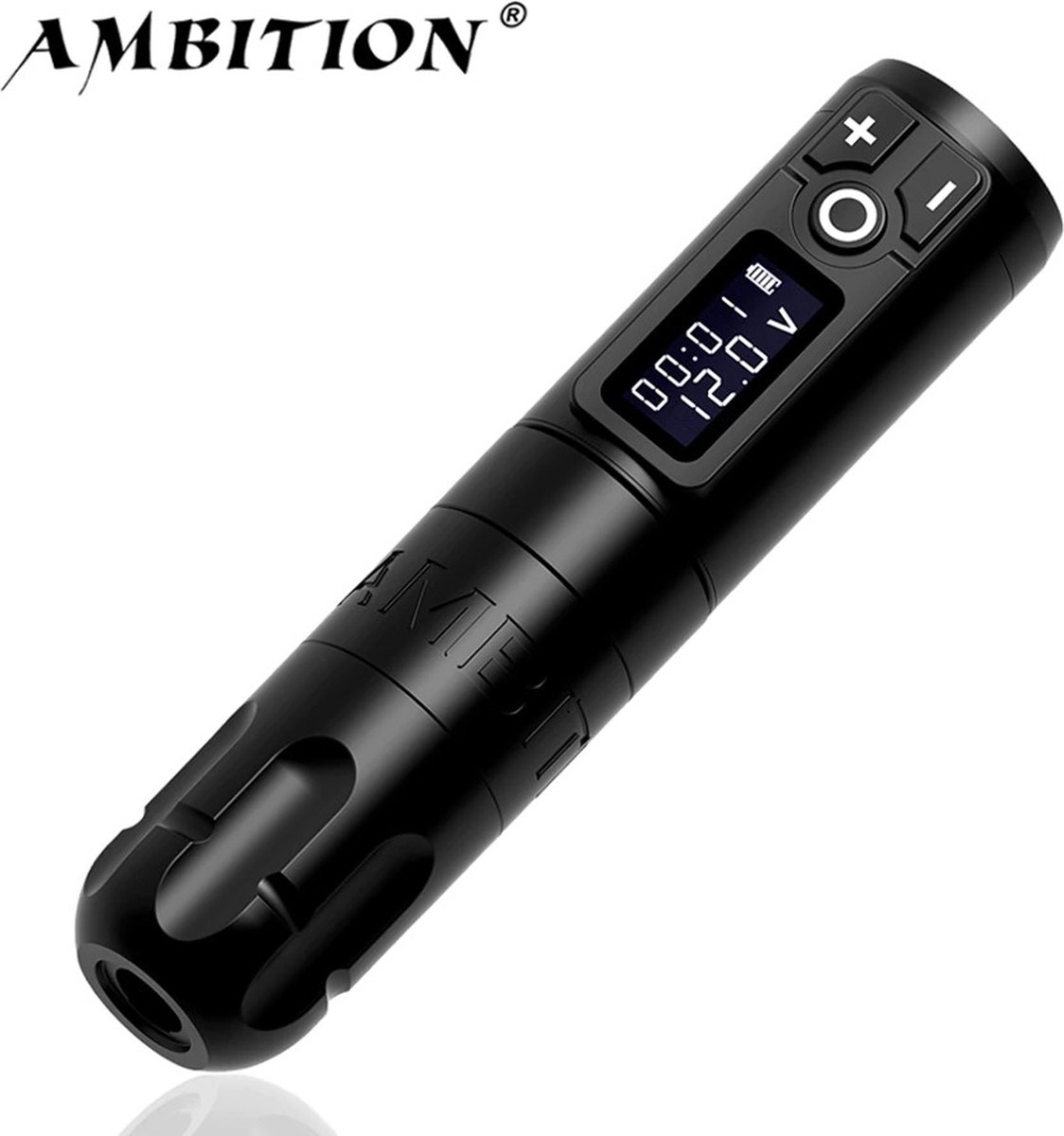 Ambition Tattoo machine – Tattoo Pen – 10.500RPM – 210Gram – Soldier – Zwart