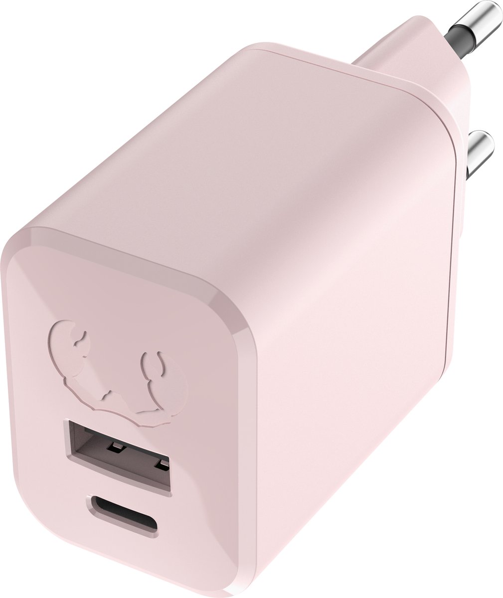 Fresh 'n Rebel Mini Charger Usb-c + A 45w - Roze