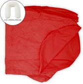 Housse de coussin d'allaitement Form-Fix - Housse pour Form Fix XL - 100% coton et tissu éponge confortable - Rouge