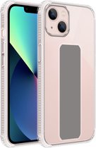 Coque Cadorabo pour Apple iPhone 13 en GRIS - Housse de protection en silicone TPU flexible avec support et fonction support