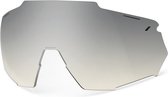 100% Racetrap Goggle Replacement Lens - Low-Light Yellow Silver Mirror -