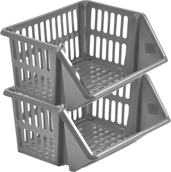 Homéa, Doos Met Deksel, Kunststof, 15,5 L, 35 X 25 X 21,5