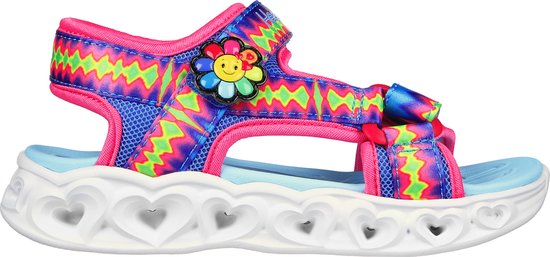 Skechers Heart Lights Sandals Miss V Meisjes Sandalen - Multicolour