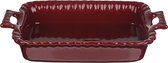 Millimi Keramische Ovenschaal - Saladeschaal - 28 x 16 cm - Rood