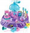 foto van Slime Lab - Speelslijm - Slijm Maken - Glitter - Metallic - Neon - Pastel - Slijm Speelgoed - DIY Set - Kinder Speelgoed - STEM Speelgoed - Scheikundeset - Creatief Speelgoed - Educatief Speelgoed - Motoriek