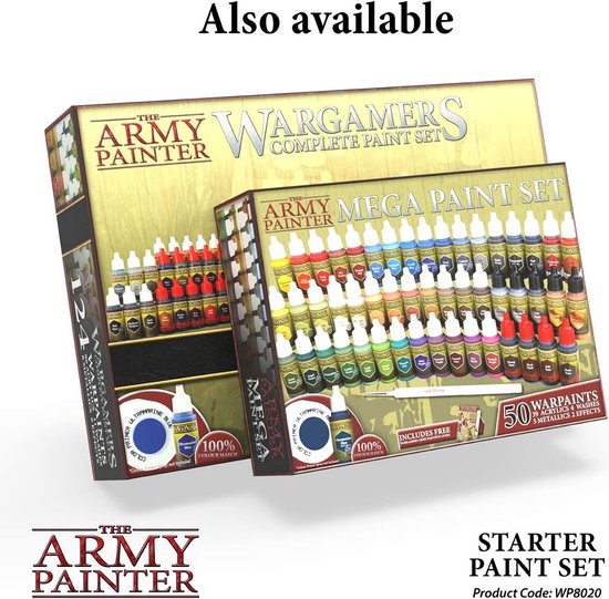 The Army Painter - Set de peinture de démarrage Warpaints