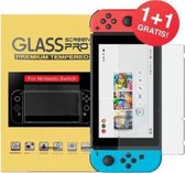 Geschikt voor Nintendo Switch Screenprotector - 9H Tempered - Gehard glas - Bescherm glas - 2 stuks