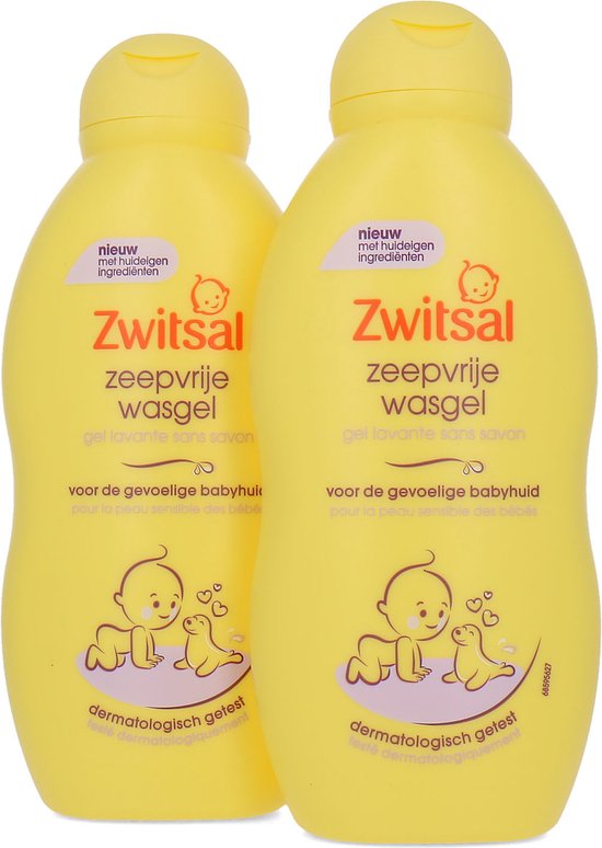 Zwitsal Zeepvrije Wasgel - 2 x 200 ml