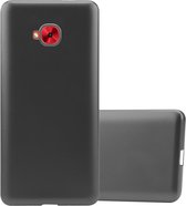 Cadorabo Hoesje geschikt voor Asus ZenFone 4 Selfie PRO in METALLIC GRIJS - Beschermhoes gemaakt van flexibel TPU silicone Case Cover