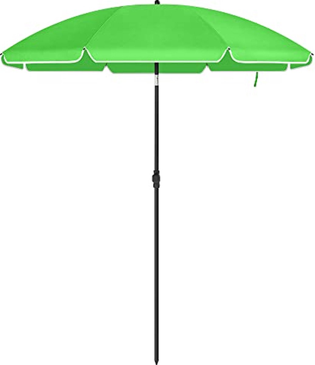 Tuinparaplu - Ø 200 cm - Strandparasol - Kantelbaar - Groen